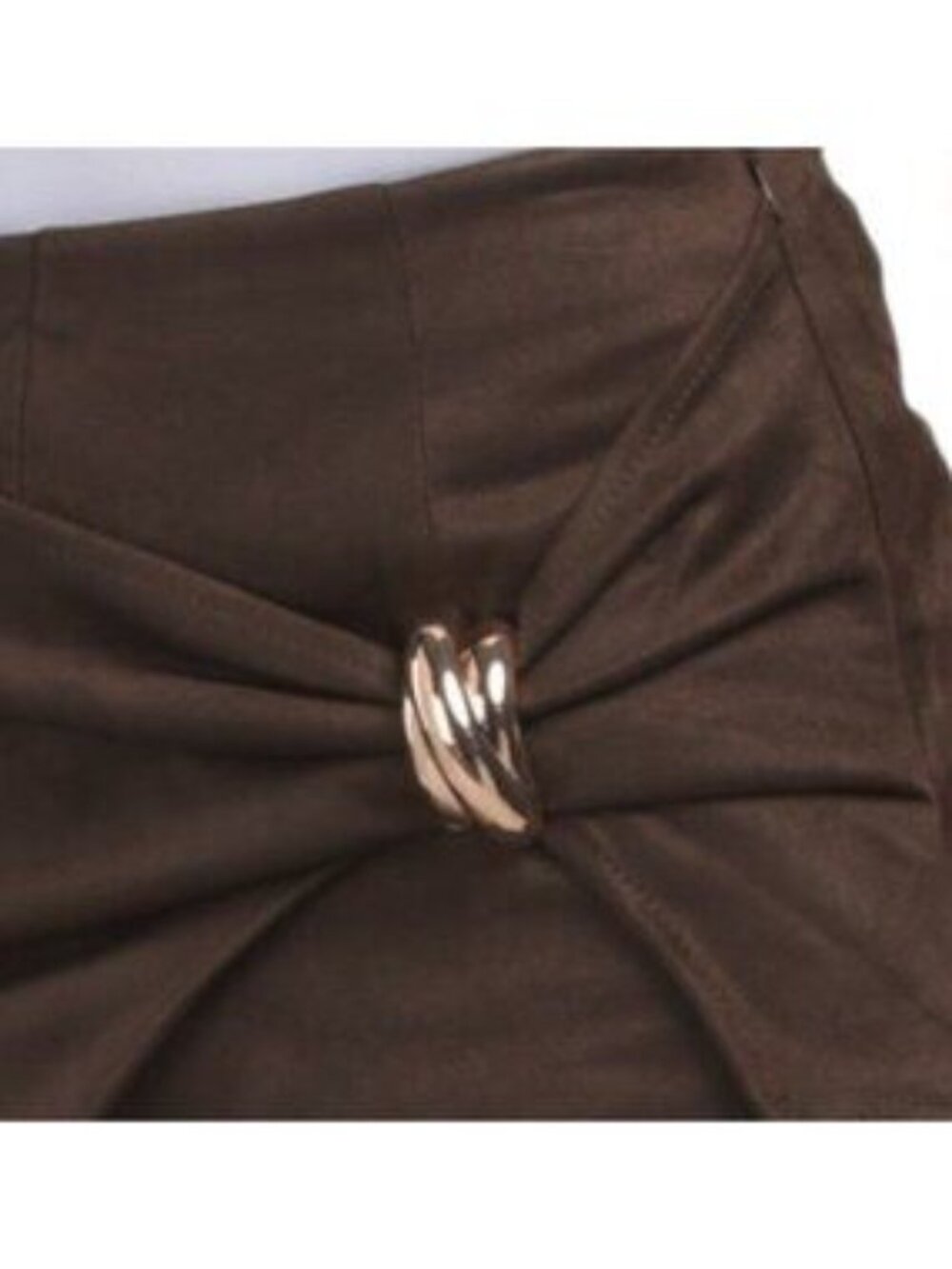 LOVE TREE Faux Suede Skirt - Picture 3 of 3